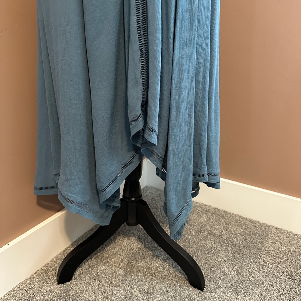 Ariat denim blue hi-low dress. - Picture 6 of 7